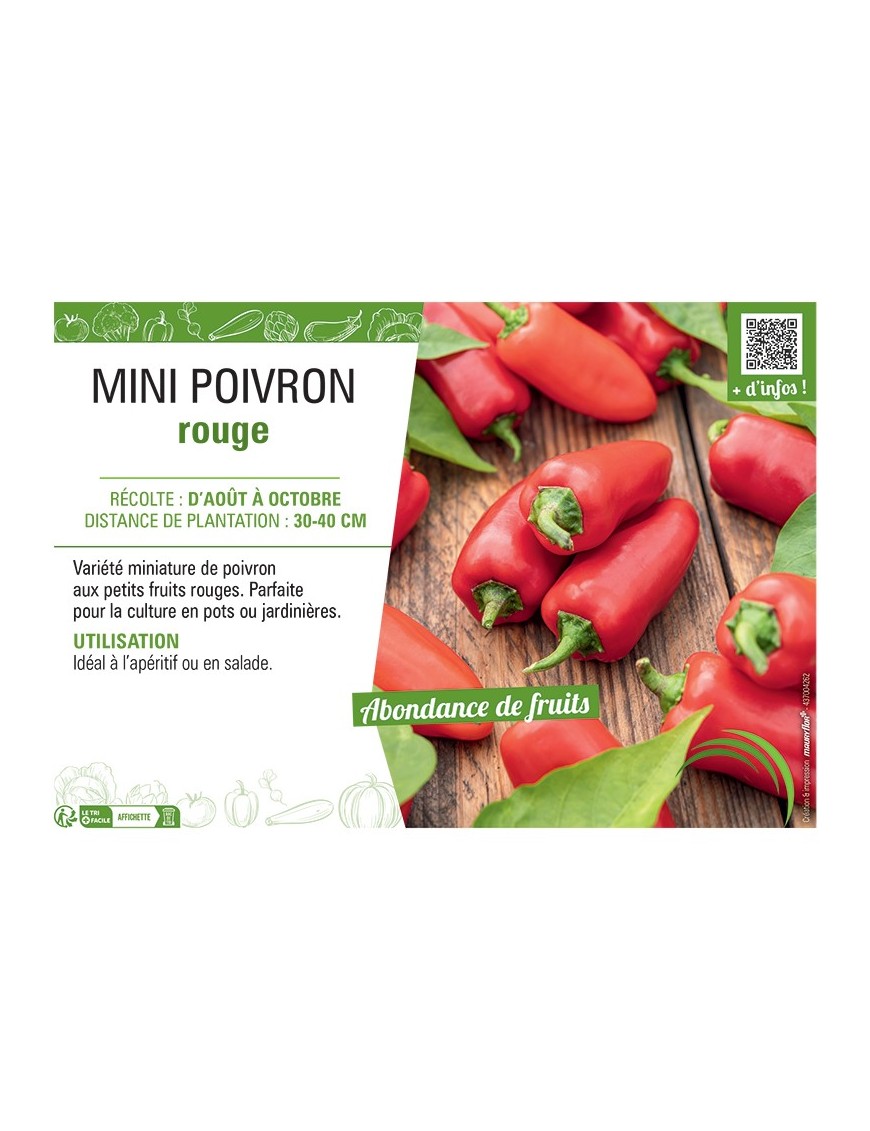 MINI POIVRON ROUGE