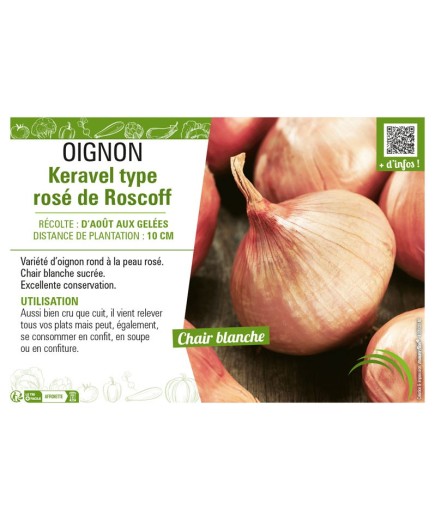 OIGNON KERAVEL TYPE ROSÉ DE ROSCOFF