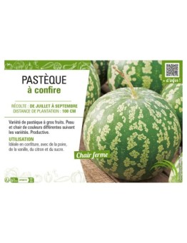 PASTÈQUE À CONFIRE