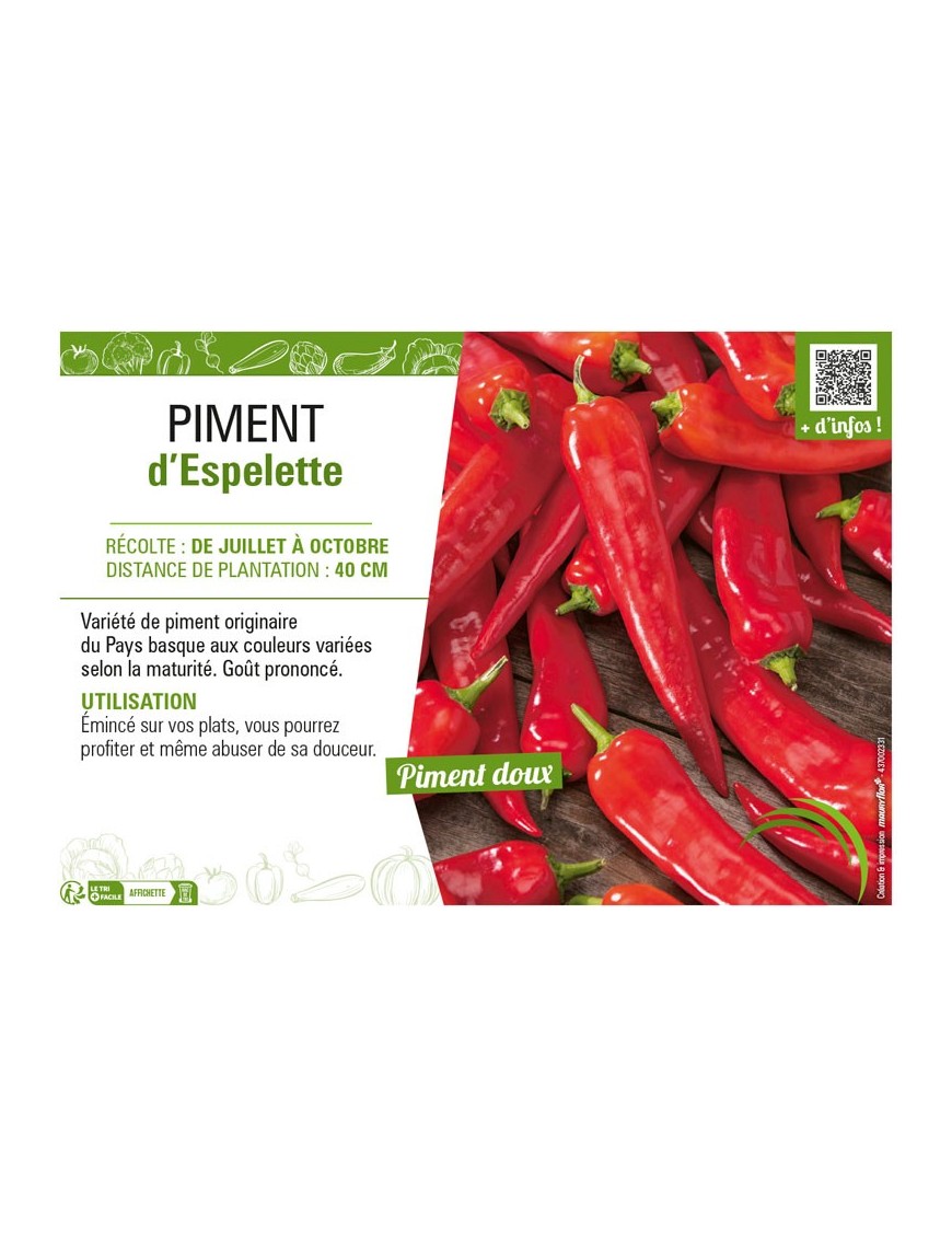 PIMENT D'ESPELETTE