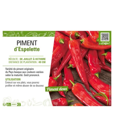 PIMENT D'ESPELETTE