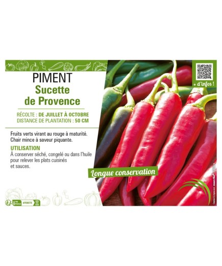 PIMENT SUCETTE DE PROVENCE