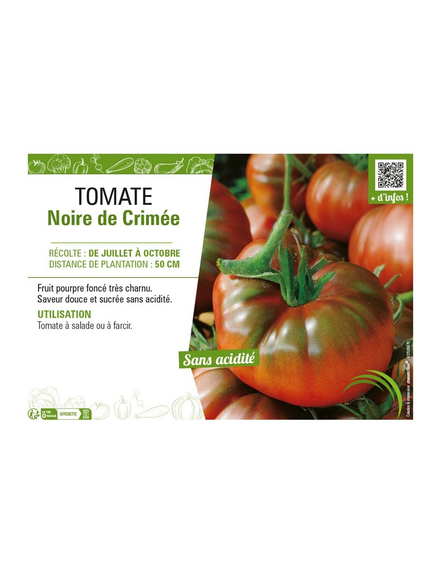 TOMATE NOIRE DE CRIMÉE