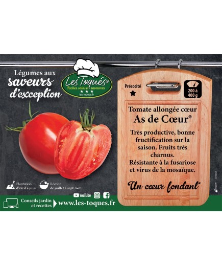 Tomate allongée cœur As de Cœur® (CO 412 88)