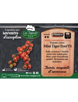 Tomate cerise Mini Tiger Eyes® F1