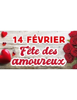 Banderole 016 - Saint-Valentin