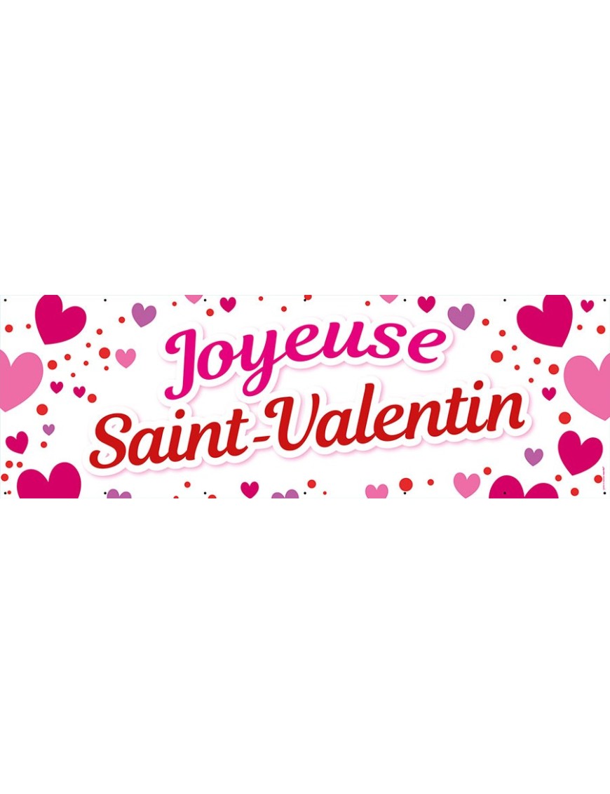 Banderole 017 - Saint-Valentin