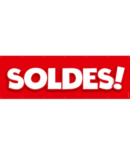 Banderole 021 - Soldes