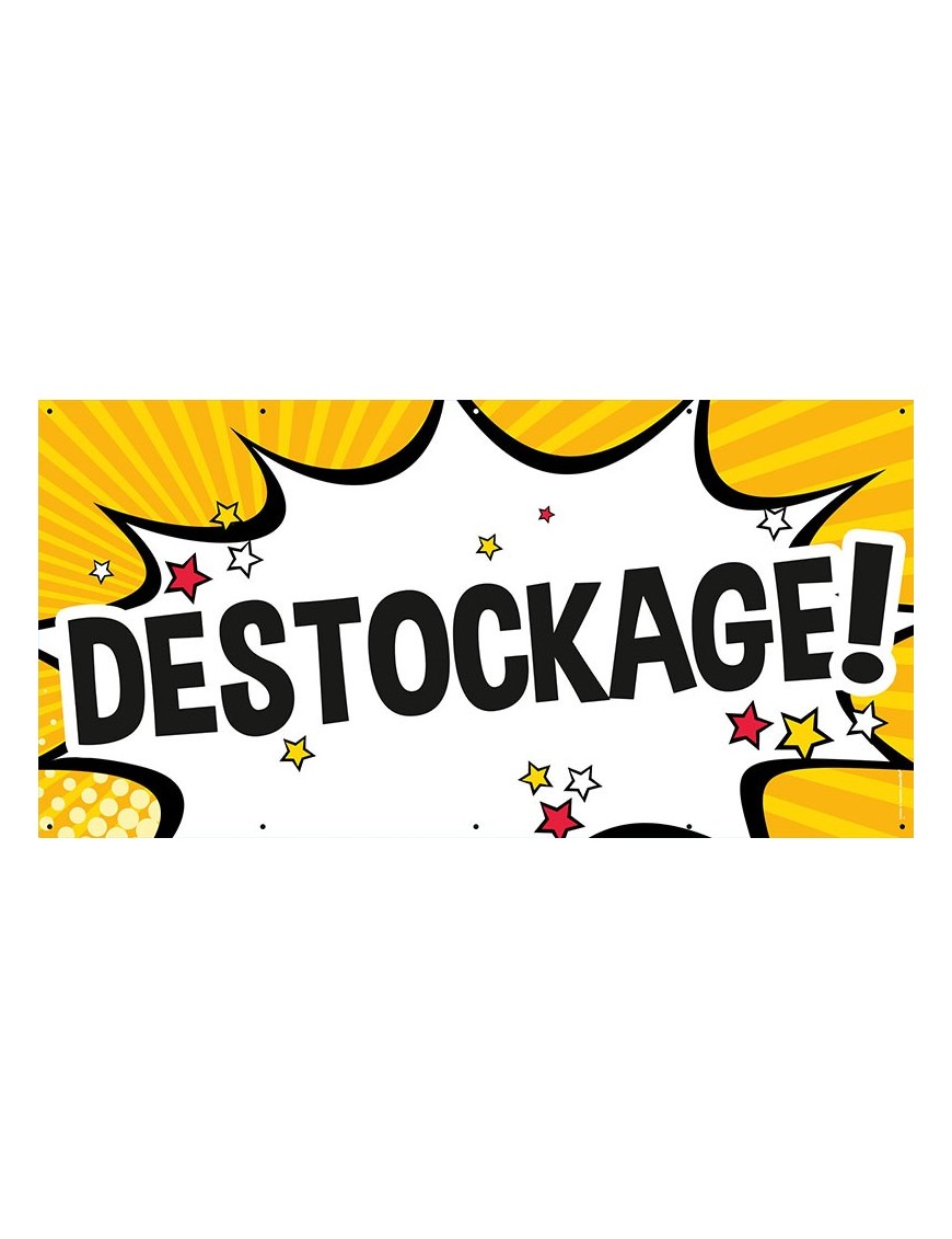 Banderole 022 - Destockage