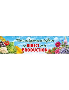 Banderole 026 - vente directe producteur