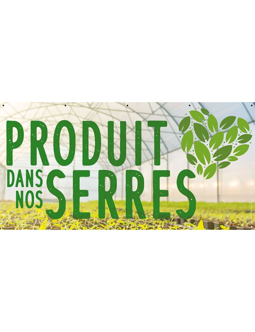 Banderole 042 - produit dans nos serres