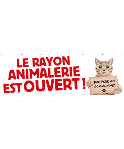 Banderole 059 - rayon animalerie