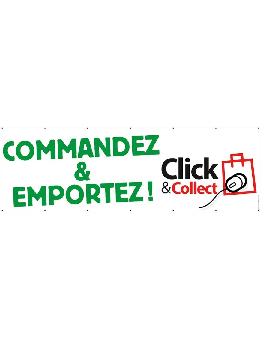 Banderole 061 - click & collect