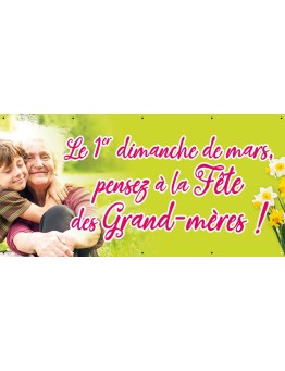 Banderole 066 - fête des grand-mères