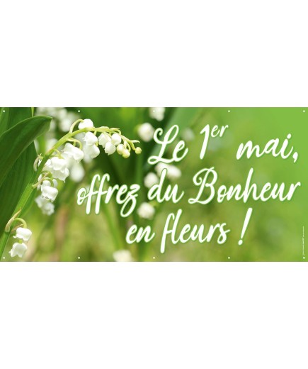 Banderole 069 - muguets
