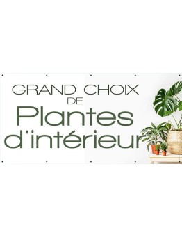 Banderole 075 - plantes intérieur