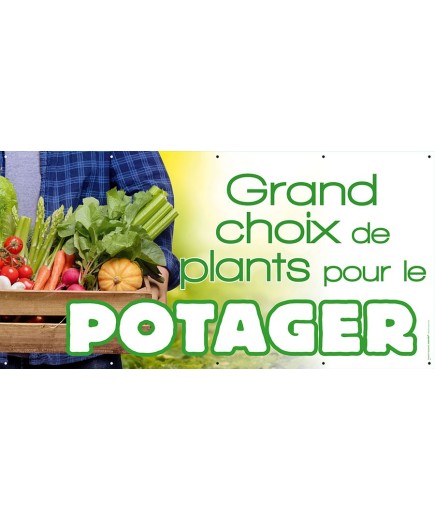 Banderole 082 - plants potager