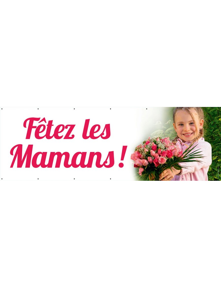 Banderole 092 - fête des mères