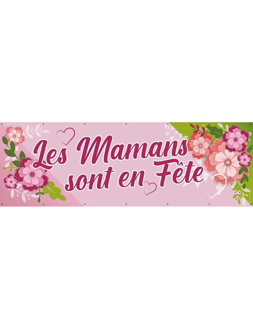 Banderole 093 - fête des mères