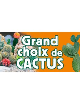 Banderole 099 - cactus