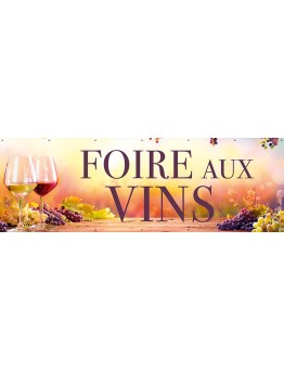 Banderole 104 - foire aux vins