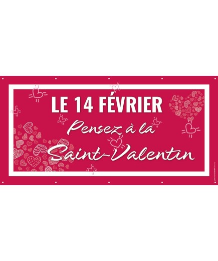 Banderole 109 - saint valentin