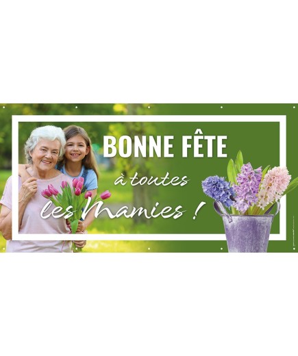 Banderole 110 - fête des grand-mères