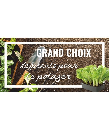 Banderole 111 - plants potager