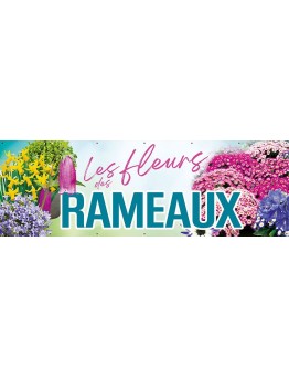 Banderole 141 - fleurs à rameaux
