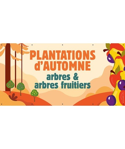 Banderole 144 - plantation automne