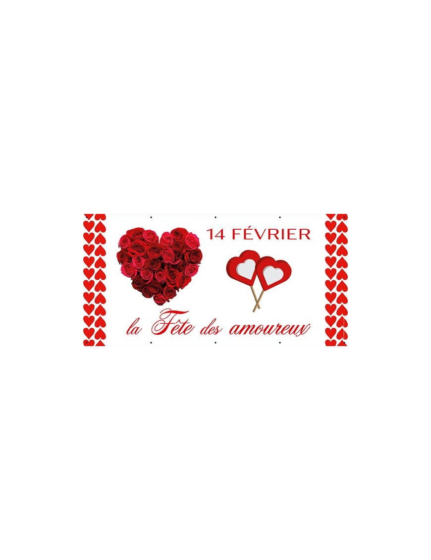 Banderole 150 - saint-valentin