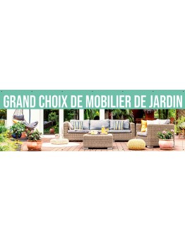 Banderole 159 - mobilier de jardin