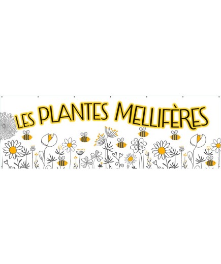 Banderole 166 - plantes mélifères