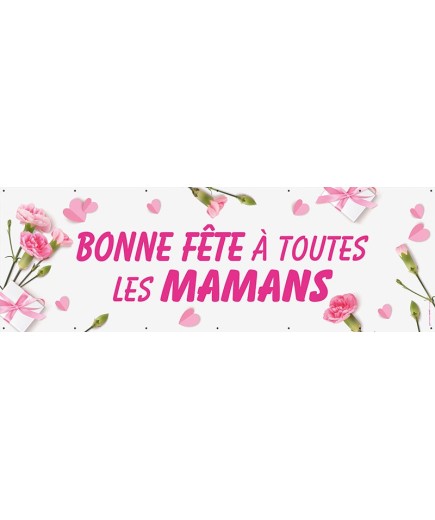 Banderole 180 - fête des mères