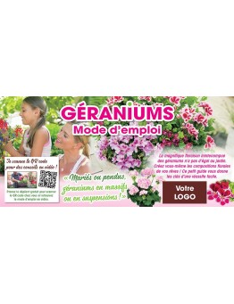 Flyer Géraniums