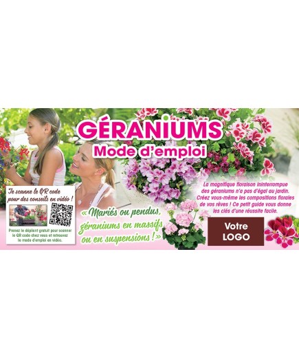 Flyer Géraniums