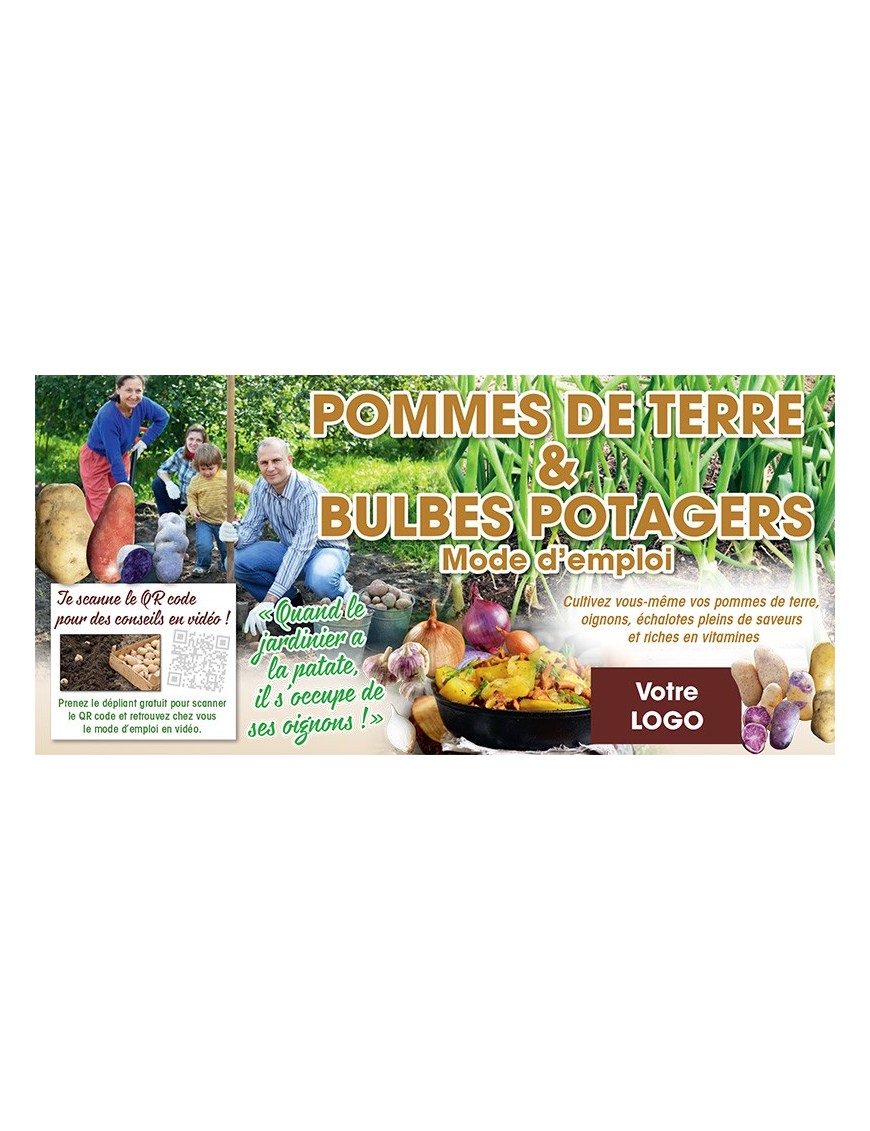 Flyer Pommes de terre & bulbes potager