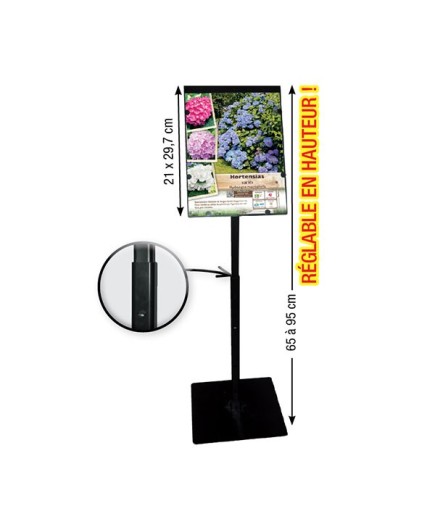 PORTE-AFFICHETTE MODÈLE 5