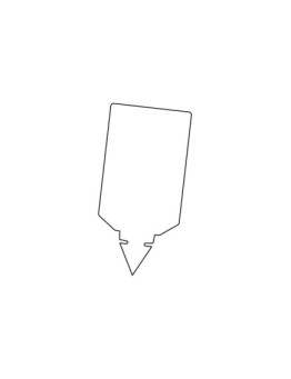 Étiquettes vierges 58 x 120 mm