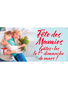 Banderole 191 - fête grand-mères