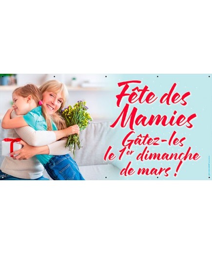 Banderole 191 - fête grand-mères