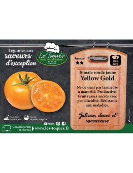 Tomate ronde jaune Yellow Gold