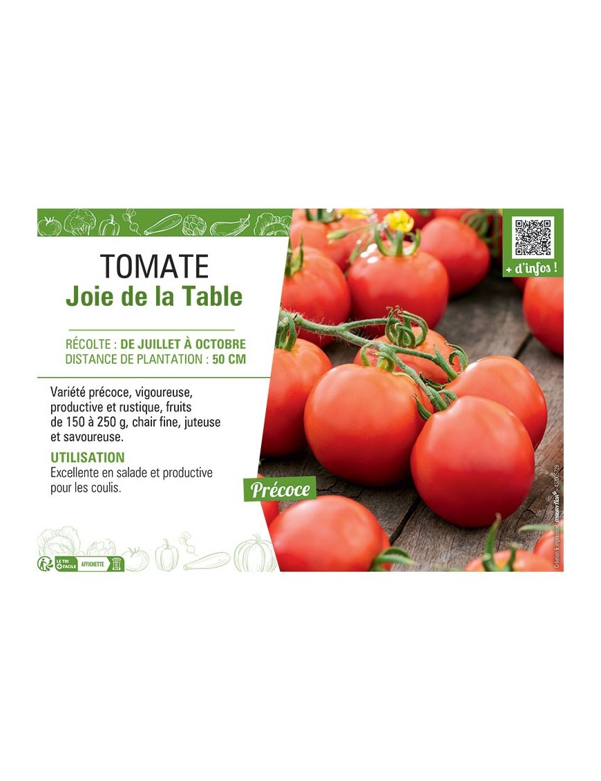 TOMATE JOIE DE LA TABLE