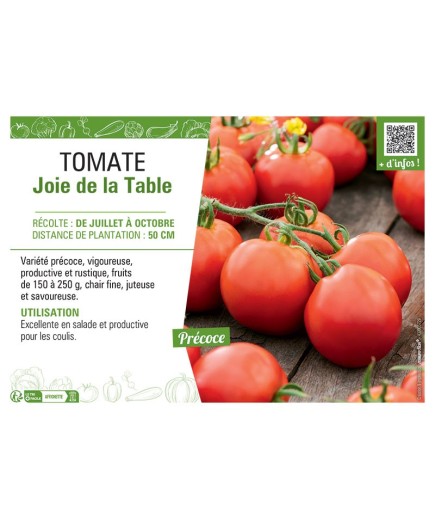 TOMATE JOIE DE LA TABLE
