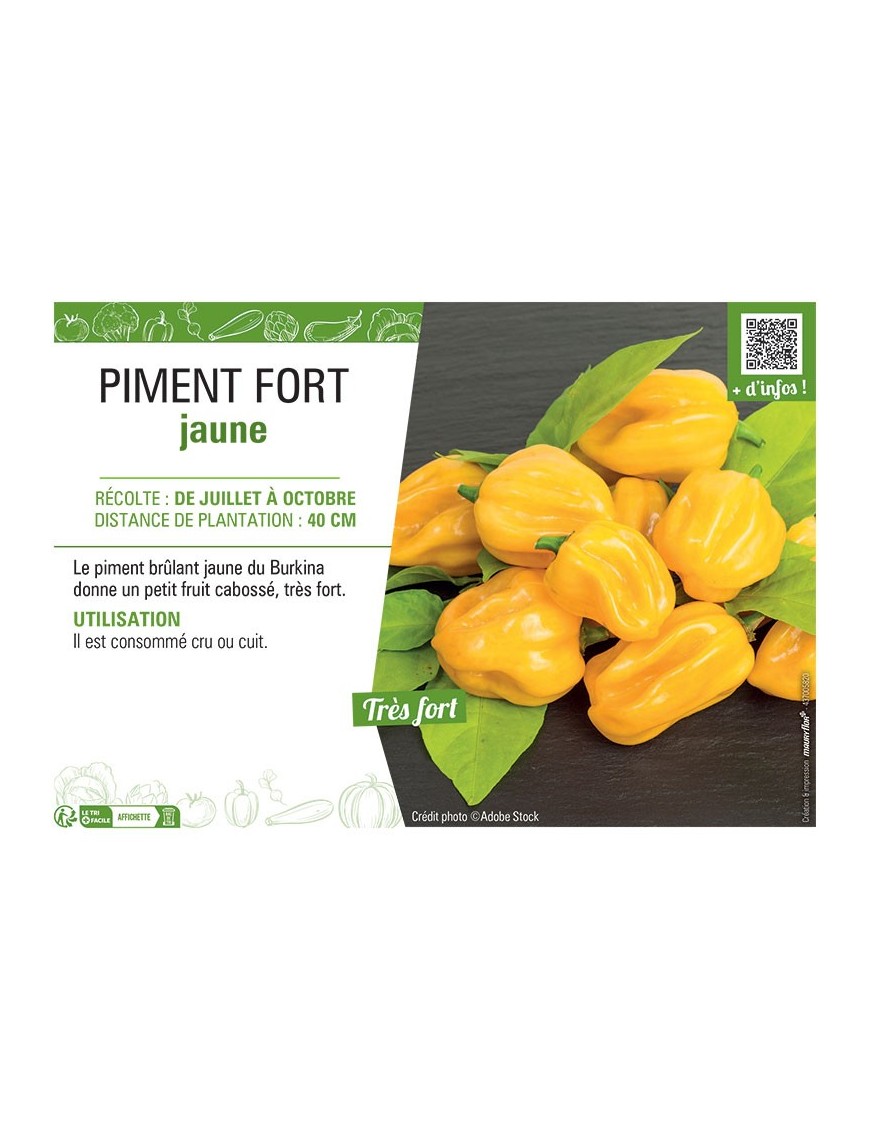PIMENT FORT JAUNE