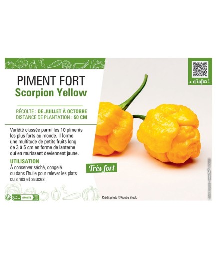 PIMENT FORT SCORPION YELLOW