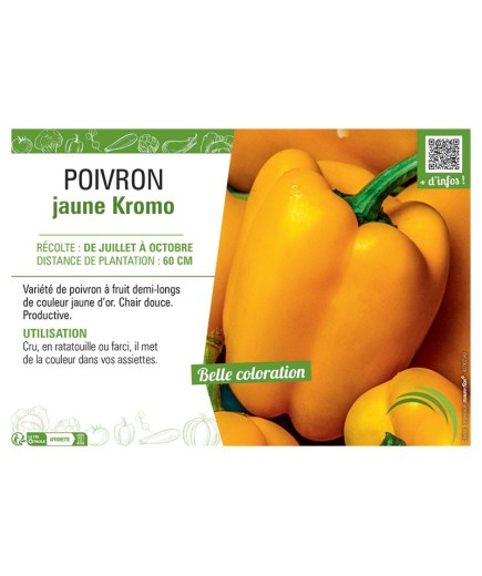 POIVRON JAUNE KROMO