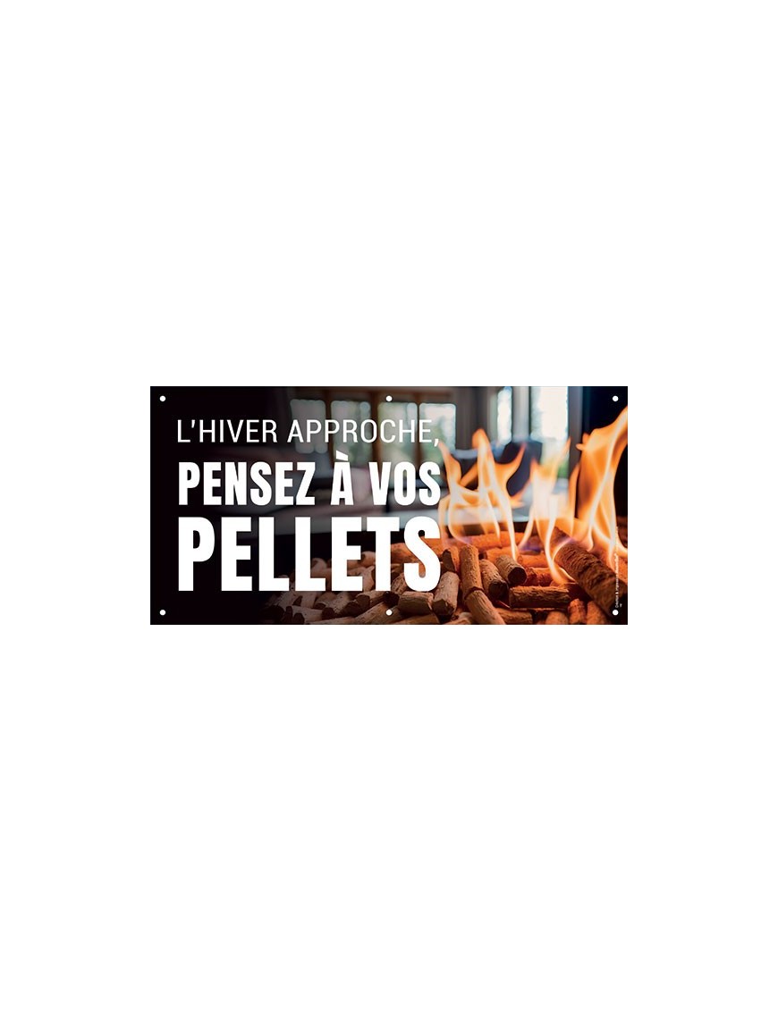 Banderole 192 - Pensez à vos pellets