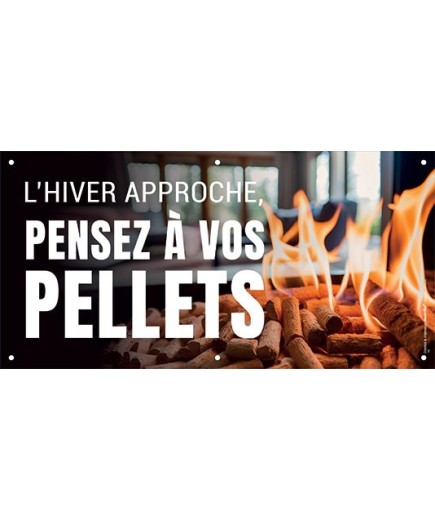 Banderole 192 - Pensez à vos pellets