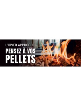 Banderole 192 - Pensez à vos pellets